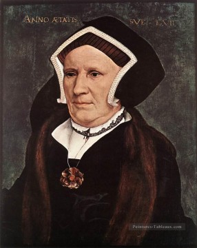  margaret tableau - Portrait de dame Margaret Butts Renaissance Hans Holbein le Jeune